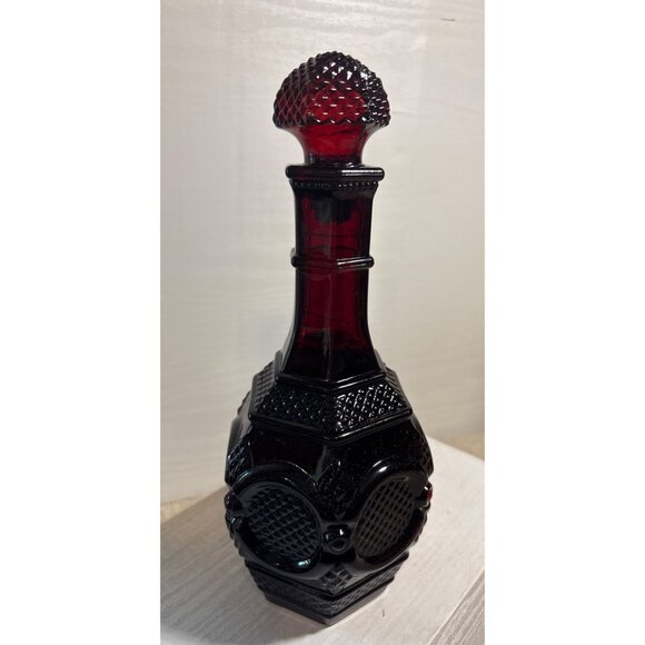 Avon Cape Cod Wine Decanter Bubble Bath Bottle With Box NOS - Picture 7 of 10